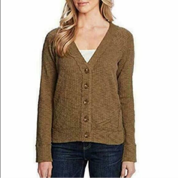 Vince Camuto Button Down Sweater Size Large - Picture 1 of 6